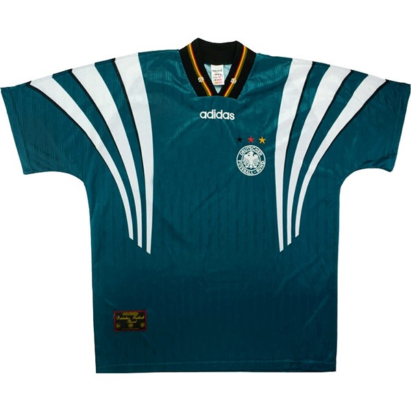 Tailandia Camiseta Alemania 2ª Retro 1996 Verde